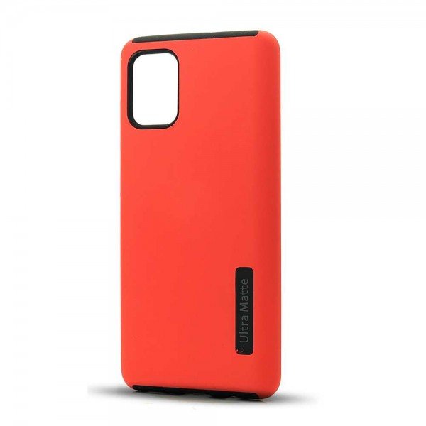 Wholesale Samsung Galaxy A51, A515 Ultra Matte Armor Hybrid Case (Red)